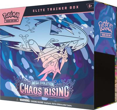 Chaos Rising Elite Trainer Box product photo used for a budget Pokemon sealed market guide