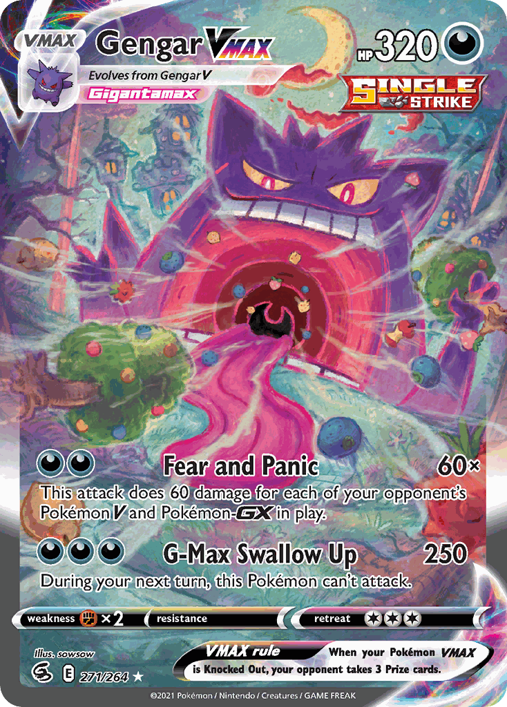 Gengar VMAX Alt Art Fusion Strike — Pokemon card investment guide 2026
