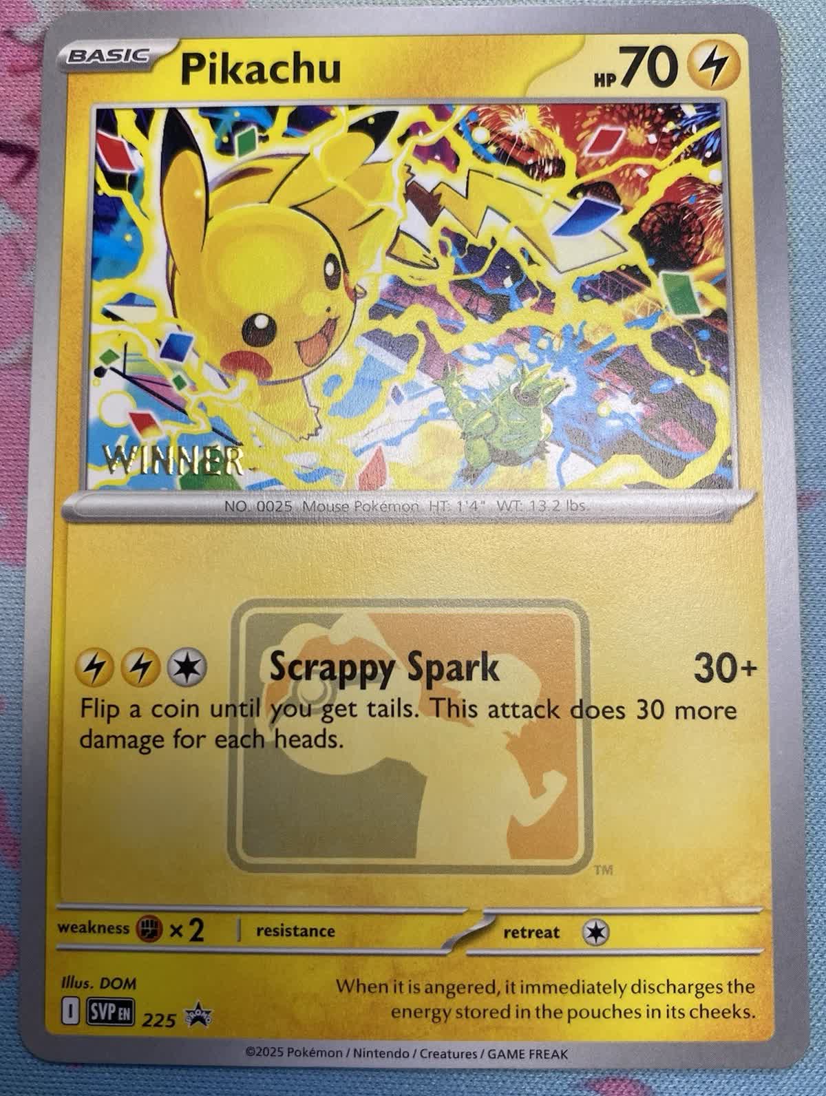 Pokemon World Championships Promo Card