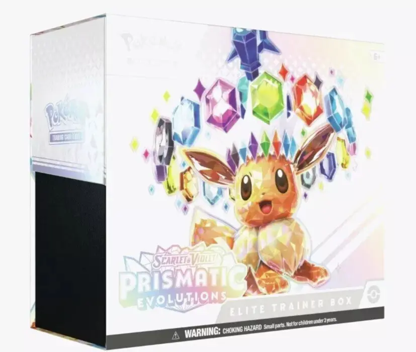 Prismatic Evolutions Elite Trainer Box used for Pokemon sealed market analysis